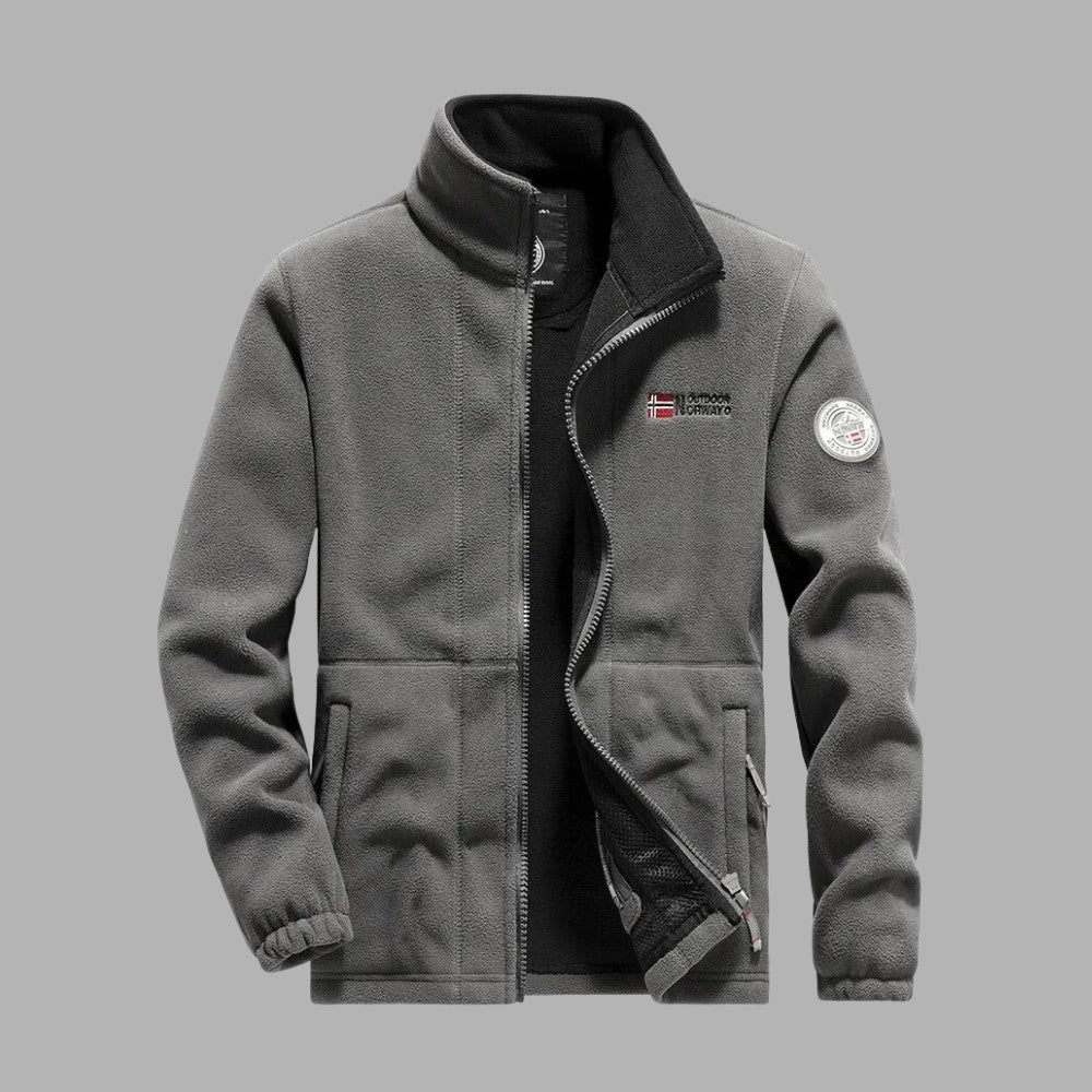 Casaco Térmico em Fleece para Exterior para Homem - Casaco de Fleece de Homem - Vessa