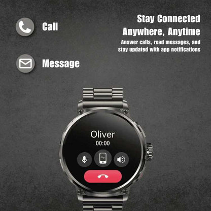 Smartwatch Titan Tough – Bateria de 10 Dias, Alertas de Chamada e Monitorização de Saúde 24/7 - Smartwatch - Vessa