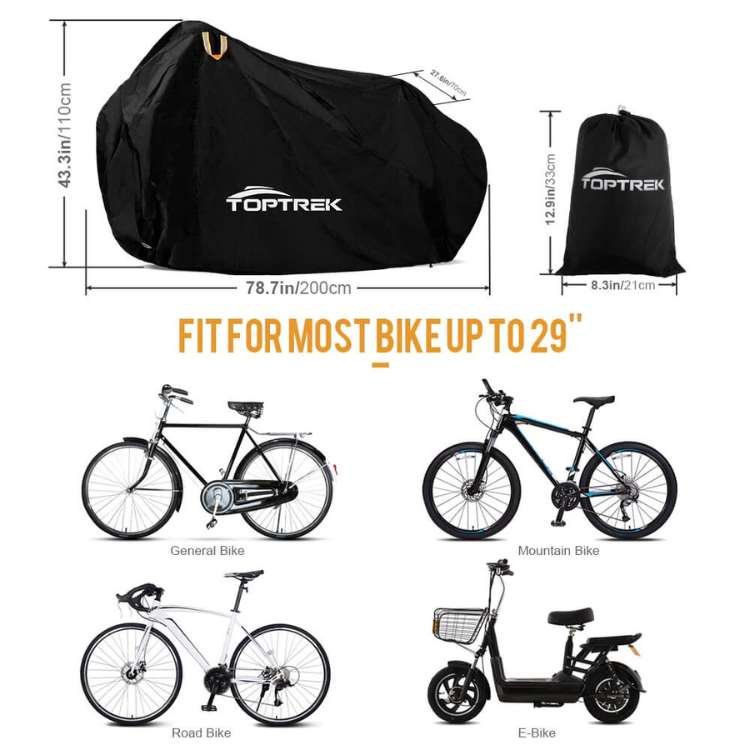 Capa de Bicicleta Premium Toptrek - Capa de Bicicleta - Vessa