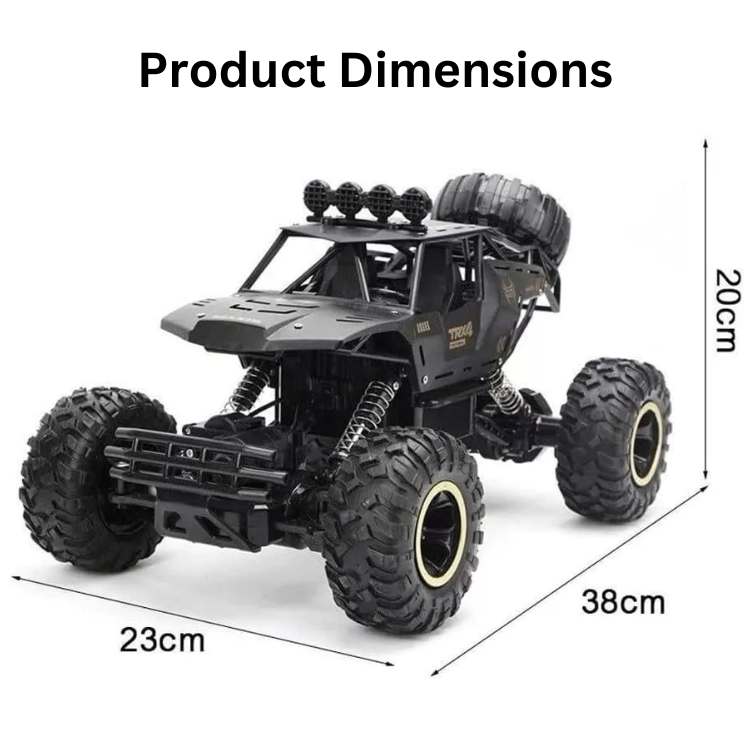 Carro RC Monster Truck 4x4 Definitivo - Carro de Controlo Remoto - Vessa