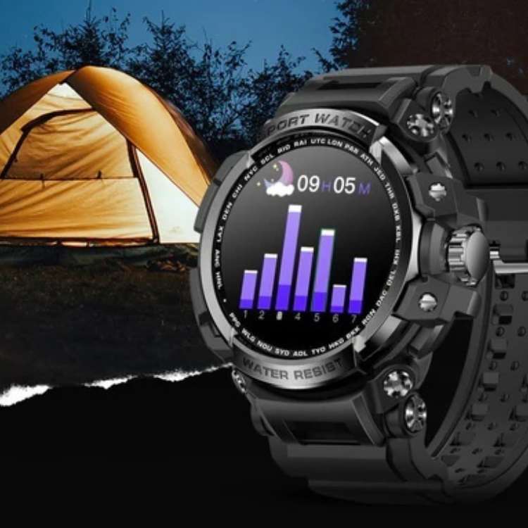 Smartwatch Robusto de Exterior – Impermeável, Chamadas Bluetooth, Longa Bateria - Smartwatch - Vessa