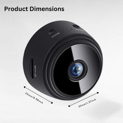 Câmara de Segurança HD Ultra Compacta - Mini Câmara - Vessa