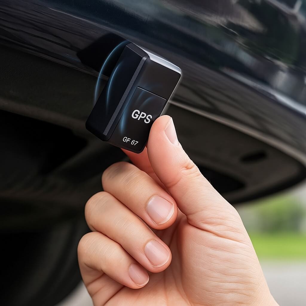 Rastreador GPS Magnético Ultra Compacto - Rastreador GPS de Carro - Vessa