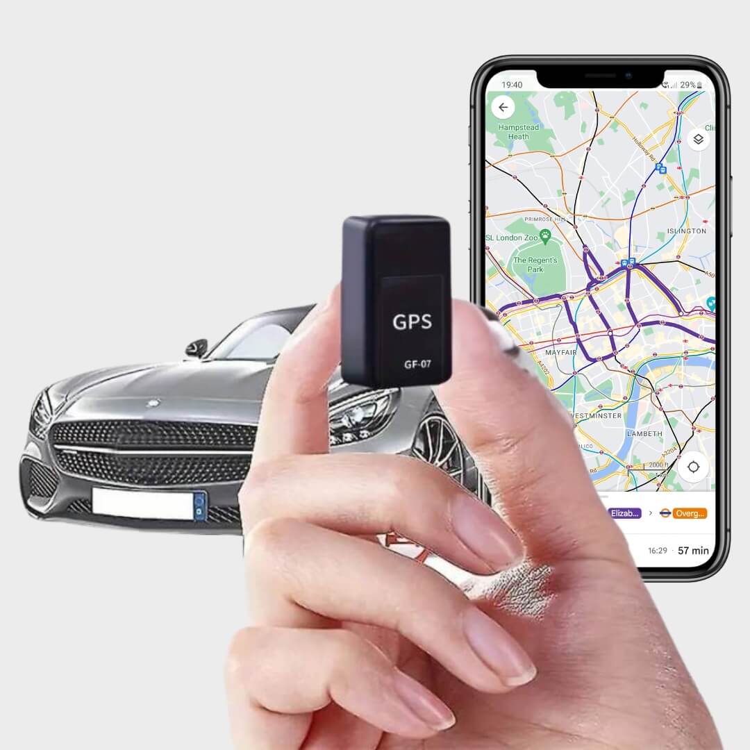 Rastreador GPS Magnético Ultra Compacto - Rastreador GPS de Carro - Vessa