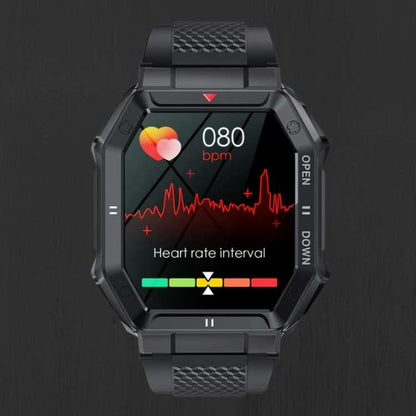 Smartwatch Militar Robusto – 20+ Modos de Desporto, Ecrã HD, Bateria de 10 Dias - Smartwatch - Vessa