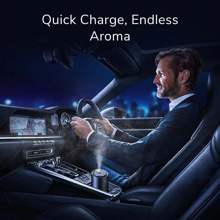 Ambientador de Carro UltraFresh – Fragrância Automática com 60 Dias de Duração - Ambientador de Carro - Vessa