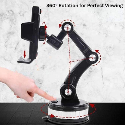 Suporte de Telemóvel com Ventosa de 360° UltraSecure - Suporte de Telemóvel - Vessa