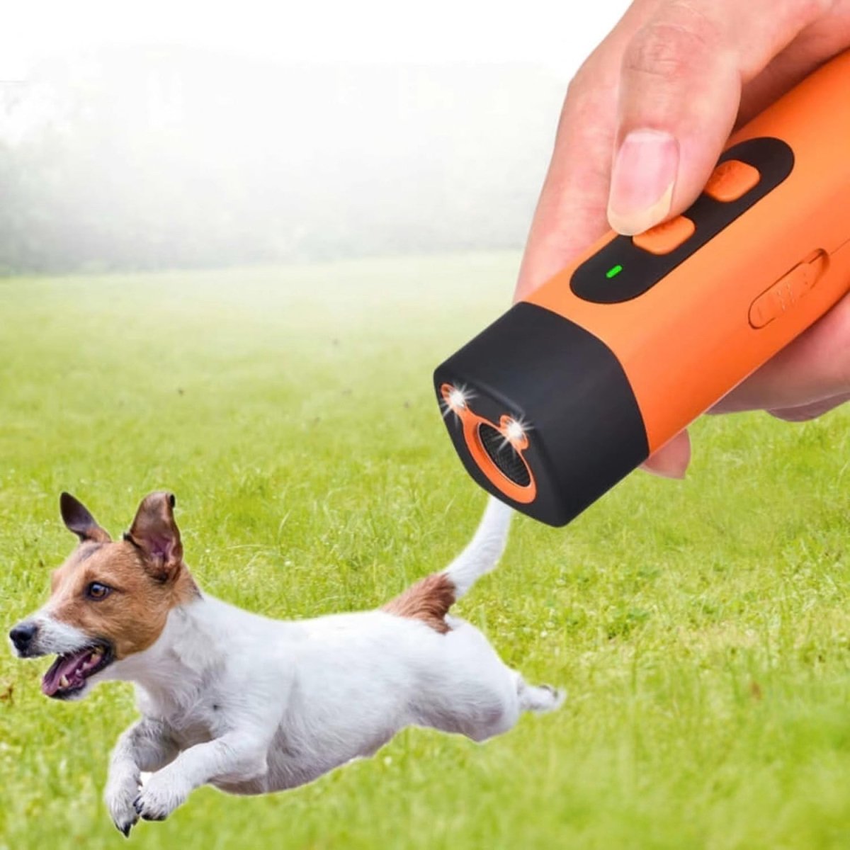 Repelente Ultrassónico de Cães para Controlo Instantâneo de Latidos - Repelente de Cães - Vessa