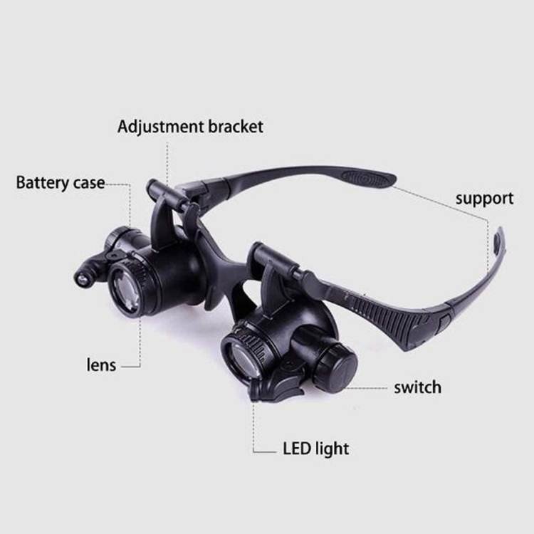 Óculos de Lupa com Luz UltraVision - Óculos de Lupa - Vessa