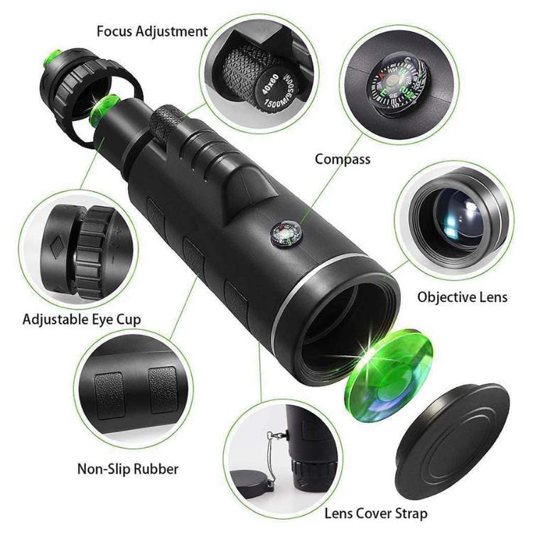 Monóculo HD UltraZoom Pro - Monóculo - Vessa