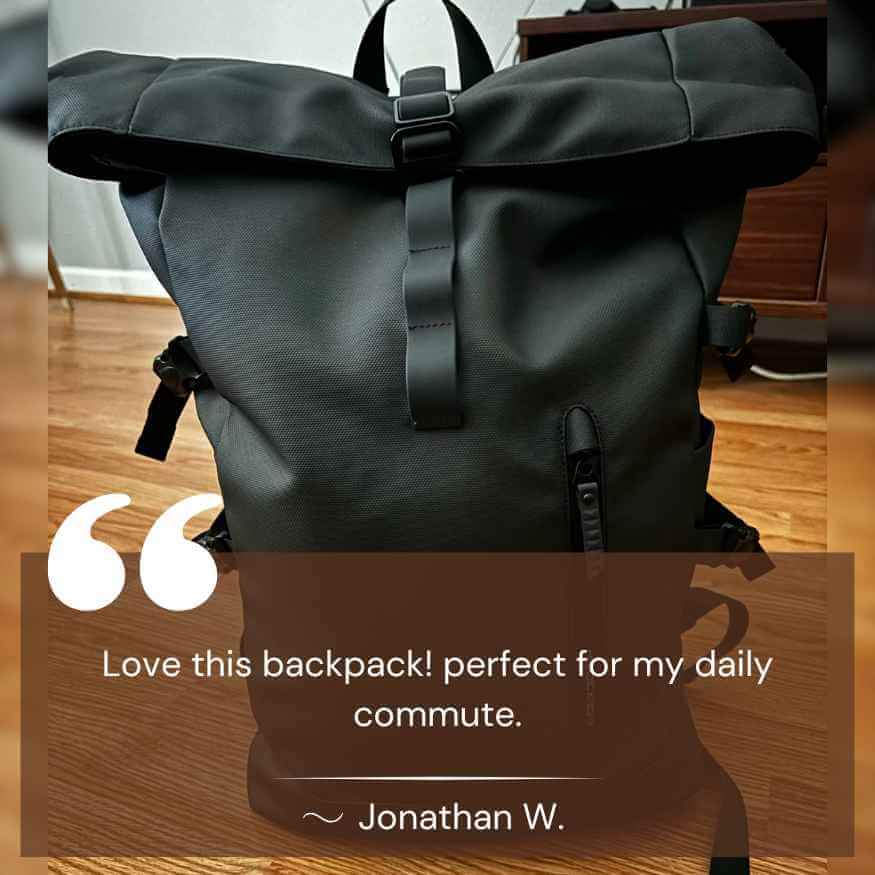 Mochila de Topo Enrolável Urban Explorer - Mochila de Topo Enrolável - Vessa