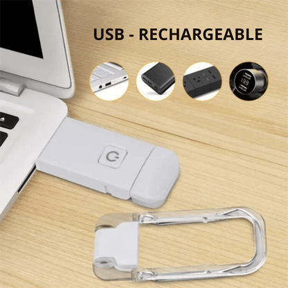 Luz de Leitura Recarregável por USB - Luz de Leitura - Vessa
