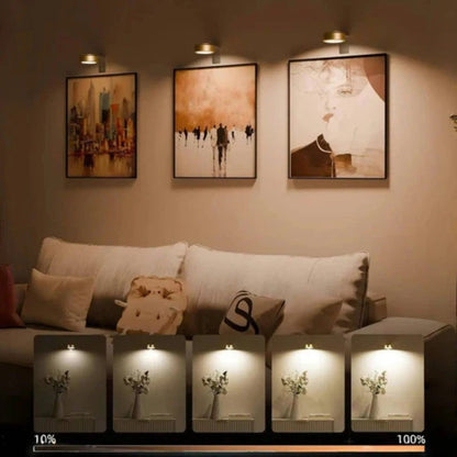 Luz de Quadro de Parede Sem Fios - Luz de Quadro de Parede - Vessa