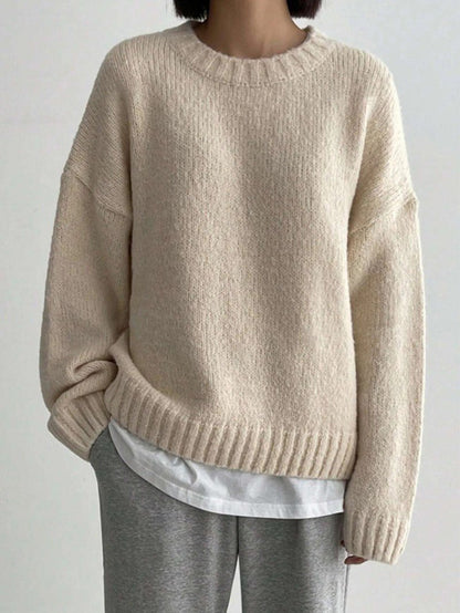 Camisola Oversized Macia em Malha para Mulher - Camisola de Mulher - Vessa