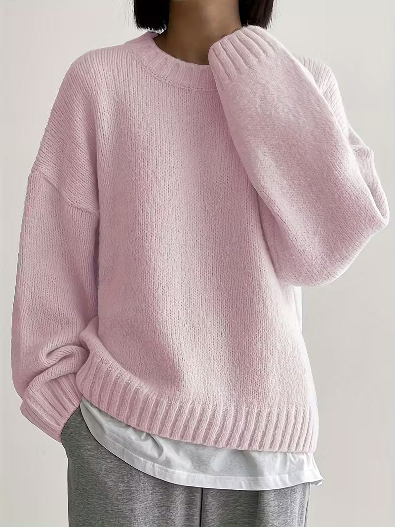 Camisola Oversized Macia em Malha para Mulher - Camisola de Mulher - Vessa