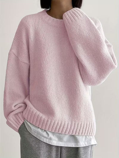 Camisola Oversized Macia em Malha para Mulher - Camisola de Mulher - Vessa