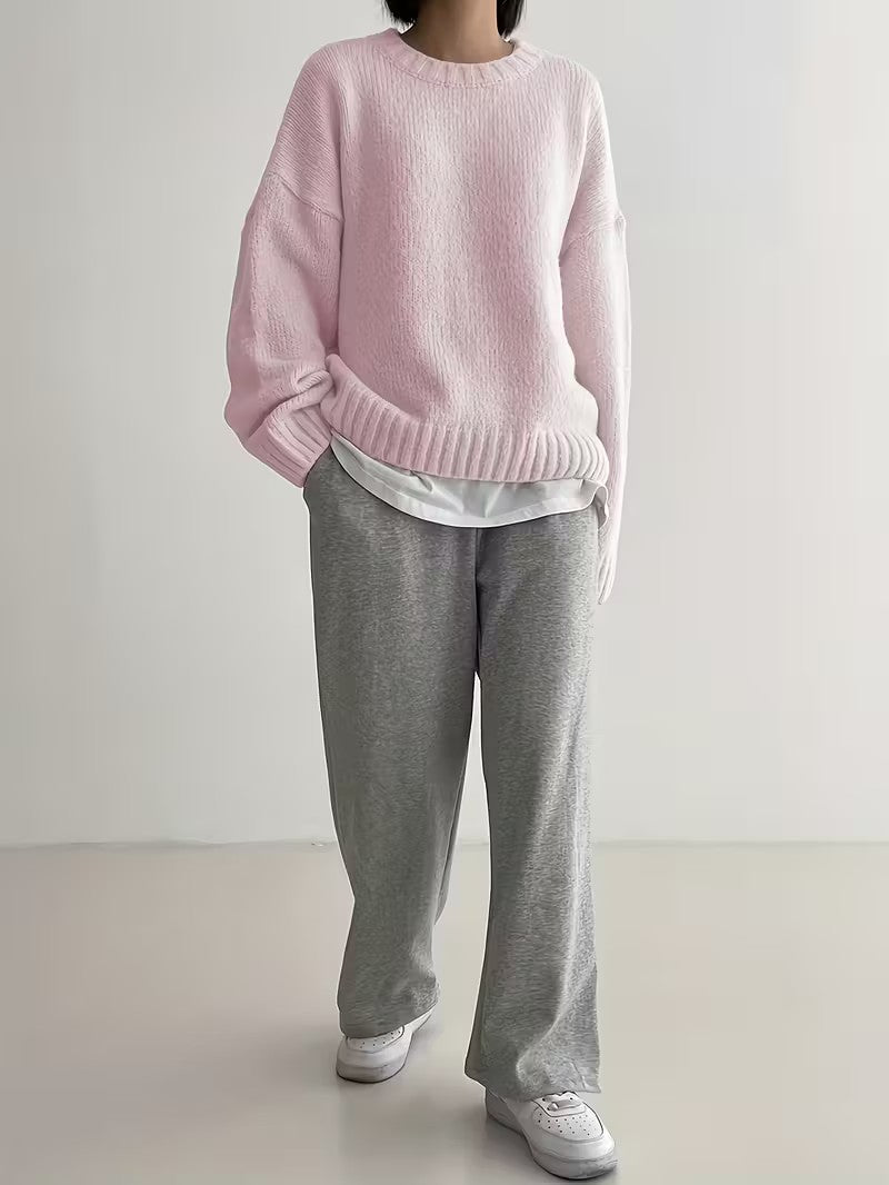 Camisola Oversized Macia em Malha para Mulher - Camisola de Mulher - Vessa