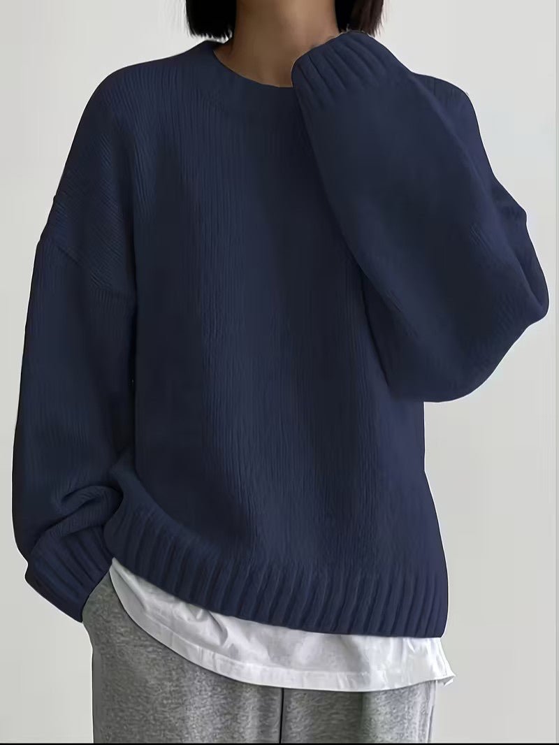 Camisola Oversized Macia em Malha para Mulher - Camisola de Mulher - Vessa