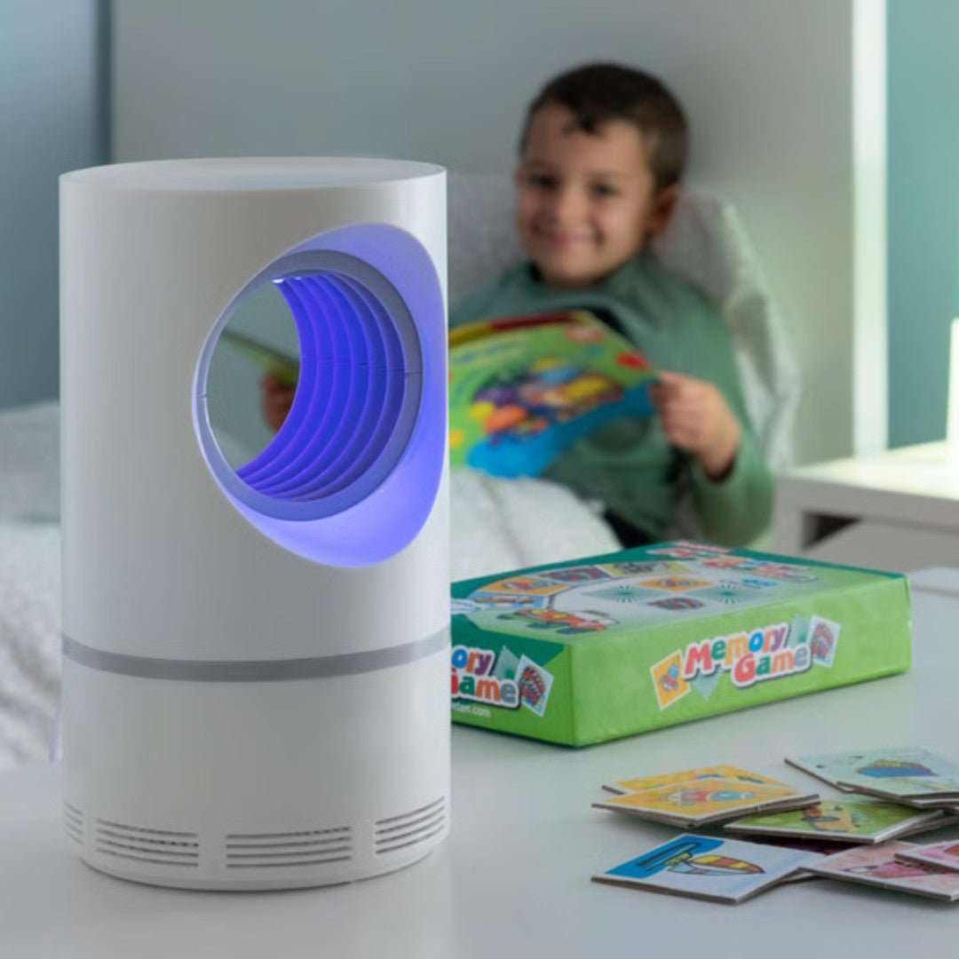 Candeeiro Armadilha de Mosquitos USB ZenoGuard com Tecnologia UV Segura - Repelente de Mosquitos - Vessa